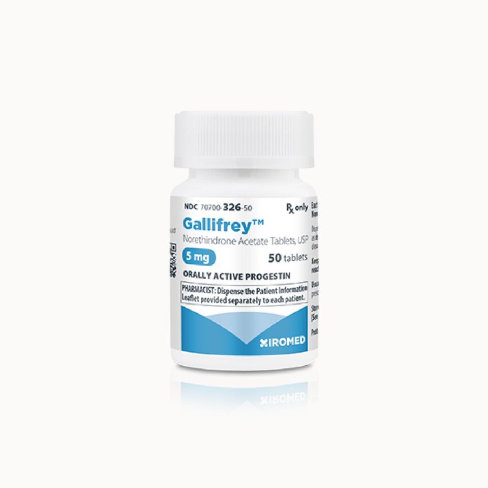 Gallifrey™ (Norethindrone Acetate Tablets, USP) (generic Aygestin® )