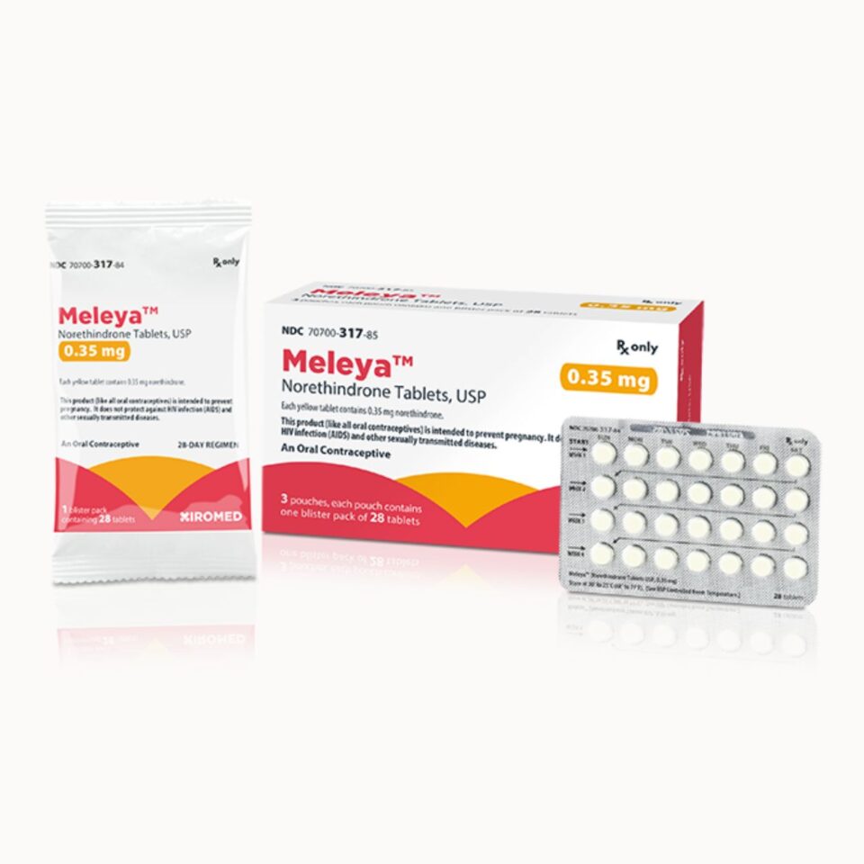 Meleya™ (Norethisterone Tablets, USP) (generic MICRONOR®)