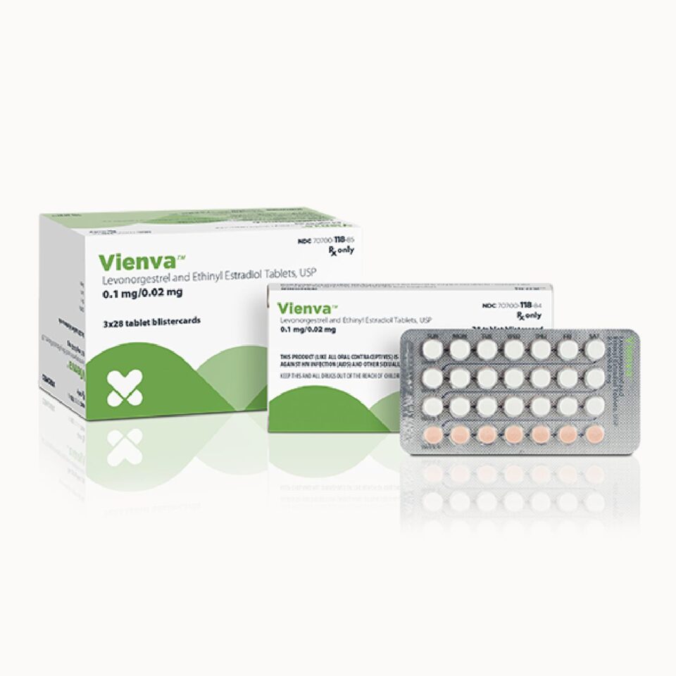 Vienva® (Levonorgestrel and Ethinyl Estradiol Tablets, USP) (generic Lutera® )
